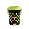 9015 Printed Pedal Bin used for storing garbage and waste products and it would use in all kinds of places like household and official etc. DeoDap