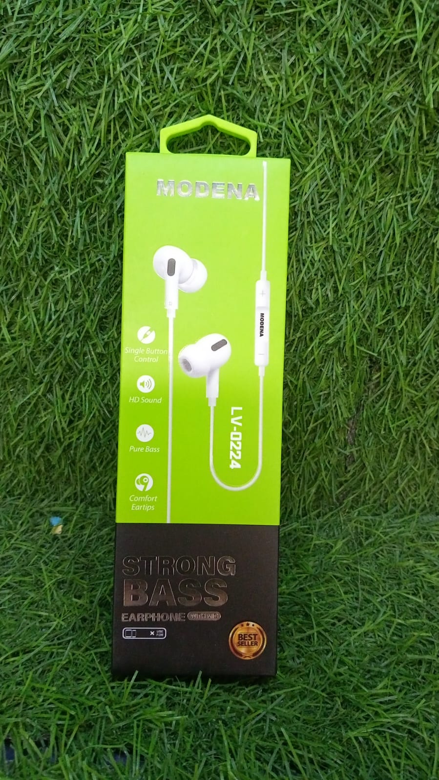 6399 Wired Headphone Universal Earphone, Large Audio Driver, in-line HD Microphone. Eshaan Traders