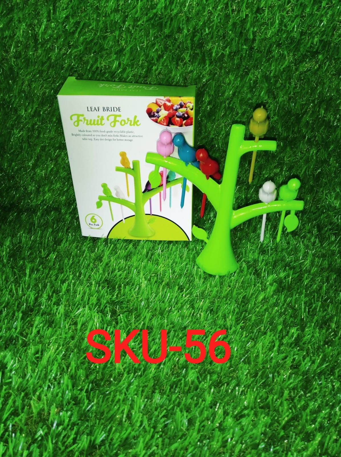 056 Bird Fork (Color Box Packing) DeoDap