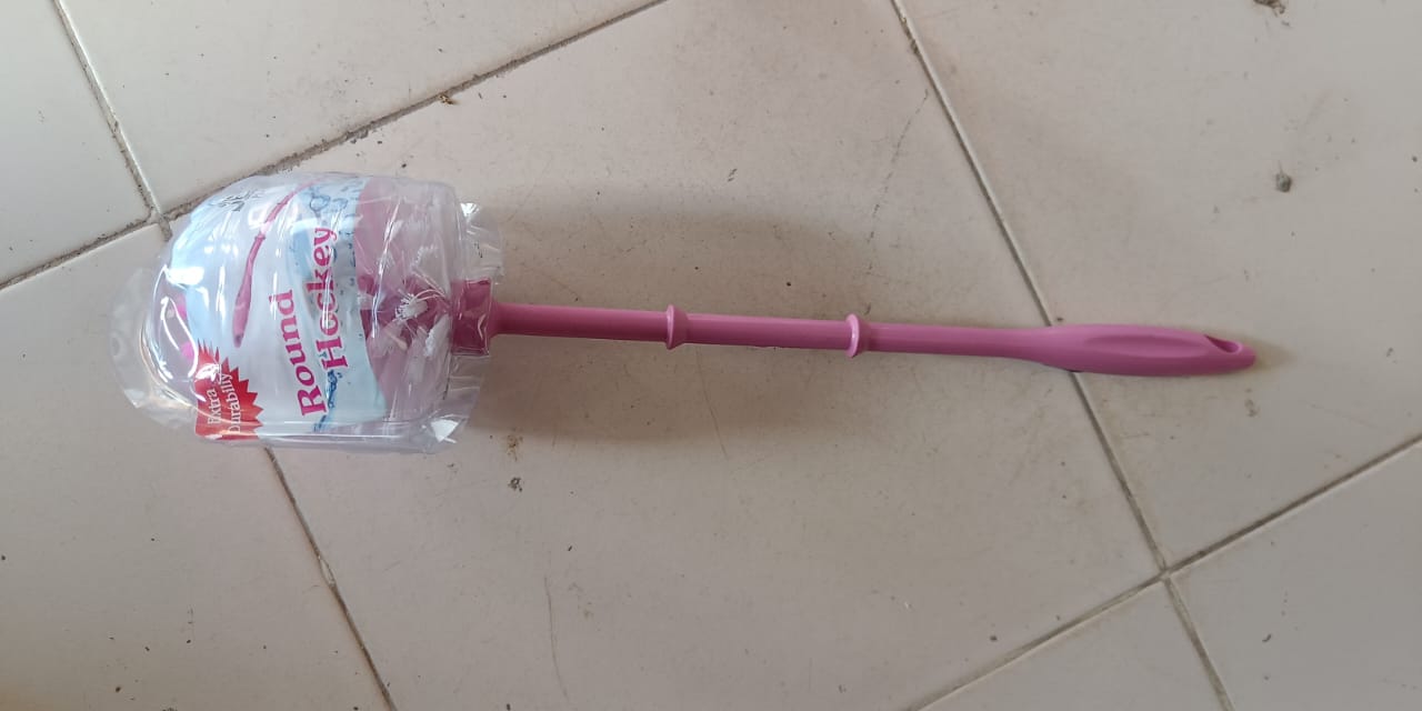 1293 Plastic Round Toilet Cleaner Brush Eshaan Traders