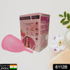 6112B REUSABLE MENSTRUAL CUP USED BY WOMENS AND GIRLS DURING THE TIME OF THEIR MENSTRUAL CYCLE Eshaan Traders