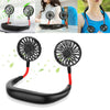 0867 Hand Free Personal Fan - Portable USB Battery Rechargeable With Battery Comaprtment Mini Fan - Headphone Design Wearable Neckband Fan Necklance Fan Cooler Fan for Home, Sport, Camping, Beach, Travel, Office (Battery Not Included) Eshaan Traders