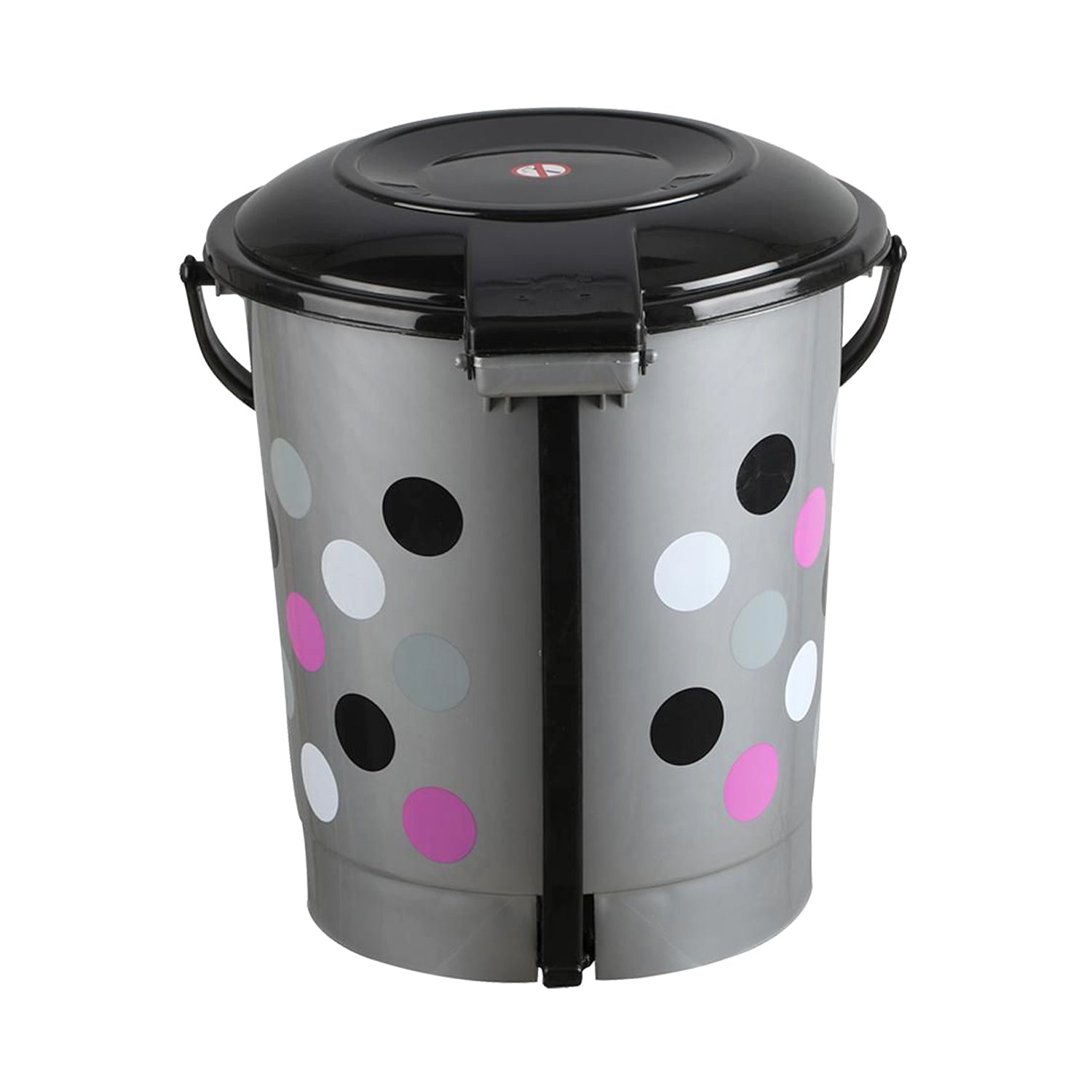 9015 Printed Pedal Bin used for storing garbage and waste products and it would use in all kinds of places like household and official etc. DeoDap