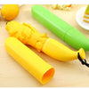 1639 Stylish Banana Shaped Mini Foldable Umbrella Eshaan Traders