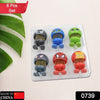 0739 Car Dashboard Spring Dancing Toys 6 pcs/Set Car Interior Decor Bounce Doll |Dancing Toy for car Dashboard | car Dashboard Accessories | (Dashboard Dancing Toy) Eshaan Traders