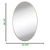 9053 10PC BIG OVAL ADHESIVE-BATHROOM-MIRROR-WALL DeoDap