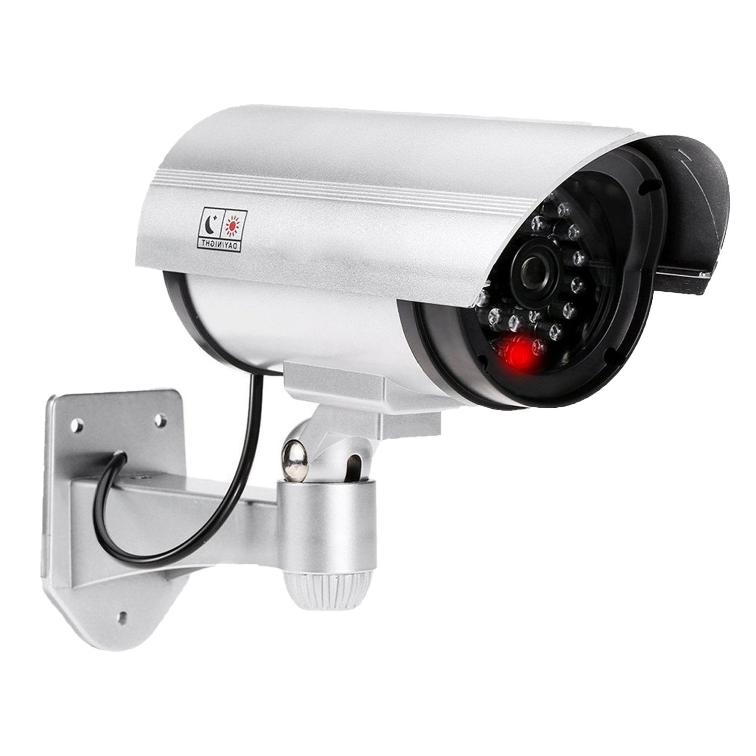 1481 Wireless Security CCTV False Outdoor Fake Dummy Piece IR Camera Eshaan Traders