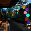 8317 Solar Crystal Ball Color Changing Solar Powered LED Hanging Light for Patio Yard Garden Home Outdoor Night Decor, Gifts Eshaan Traders