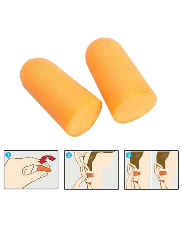 6185 Safety Ultra Soft Foam Ear Plugs Reusable Ear Plugs for Sleeping, Travel, Loud Noises, Work, Learning, Snoring (2 Pc Set) Eshaan Traders