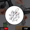 1787 Snowflake Multi-Tool Stainless Steel Snowflake Bottle Opener Eshaan Traders