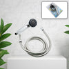 9365 Shower Head and Stainless Steel Hose Multi-Function Plastic High Pressure Shower Spray for Bathroom Eshaan Traders