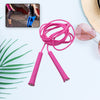 0648 3m Plastic adjustable wire skipping, skip high speed jump rope cross fit fitness equipment exercise workout Eshaan Traders