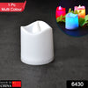 6430 1PC FESTIVAL DECORATIVE - LED TEALIGHT CANDLES | BATTERY OPERATED CANDLE IDEAL FOR PARTY. DeoDap