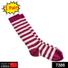 7388 1PAIR SOCKS PRINTED TRENDY MULTIPLE DESIGNER SOCKS DeoDap