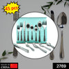 2769 45Pc Stainless steel Flatware Set Used For Dinner, Breakfast And Lunch Purposes In All Kinds Of Places. DeoDap