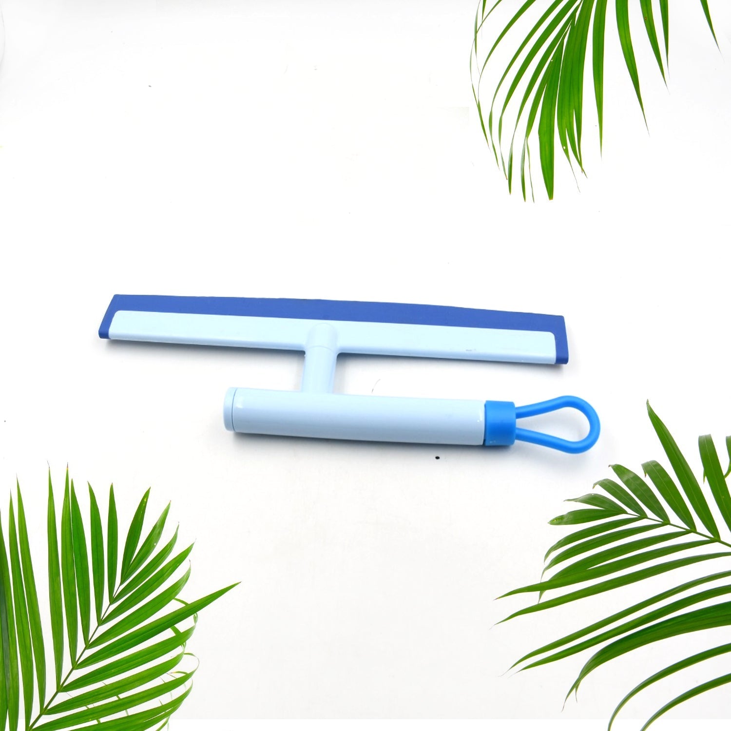 7996 Glass Cleaning Wiper Window Cleaner, for Bathroom, Windows, and Car Glass, Window  Mirror Scraper Brush with Soft Rubber Eshaan Traders