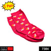 7384 1PAIR SOCKS PRINTED TRENDY MULTIPLE DESIGNER SOCKS DeoDap