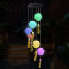 8318 Solar Crystal Ball Wind Chime, Color Changing Solar Powered LED Hanging Wind Chime Light Mobile for Patio Yard Garden Home Outdoor Night Decor, Gifts Eshaan Traders