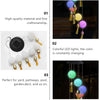 8318 Solar Crystal Ball Wind Chime, Color Changing Solar Powered LED Hanging Wind Chime Light Mobile for Patio Yard Garden Home Outdoor Night Decor, Gifts Eshaan Traders