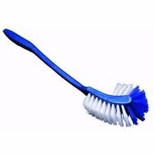 1292 2 In 1 Double Hockey Stick Shape Toilet Brush DeoDap