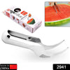 2941 Watermelon Slicer Steel Corer Watermelon Cutter Smart Kitchen Gadget Fruit Slicer Multi-Purpose Stainless Steel Kitchen Tool Eshaan Traders