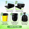 3200 GARBAGE BAGS / DUSTBIN BAGS / TRASH BAGS High Quality Bag 30 Bag (17x19Inch) Eshaan Traders