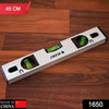 1650 Spirit Level Carpenter's Level Magnetic Carpenter's Level  Overhead Viewing Slot for Levelling, Furniture & Construction Eshaan Traders