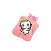 6532 Pink Cartoon small Hot Water Bag with Cover for Pain Relief, Neck, Shoulder Pain and Hand, Feet Warmer, Menstrual Cramps. Eshaan Traders