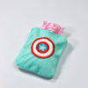 6517 Captain America's Shield small Hot Water Bag with Cover for Pain Relief, Neck, Shoulder Pain and Hand, Feet Warmer, Menstrual Cramps. Eshaan Traders