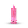 6244 Big Simple Candles for Home Decoration, Crystal Candle Lights (Multicolor) Eshaan Traders