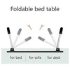 7863 FOLDABLE BED STUDY TABLE PORTABLE MULTIFUNCTION LAPTOP TABLE LAPDESK FOR CHILDREN BED FOLDABLE TABLE WORK OFFICE HOME WITH TABLET SLOT & CUP HOLDER DeoDap