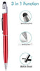 1594 3 in 1 Ballpoint Function Stylus Pen with Mobile Stand DeoDap