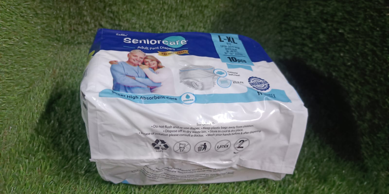 0963 Large - Extra Large Senior care Adult Pull Up Diaper Pants (Waist Size (90-140 Cm | 35 -55 Inch) Adult Diapers  ( Large - Extra Large L-XL10Pc) Eshaan Traders