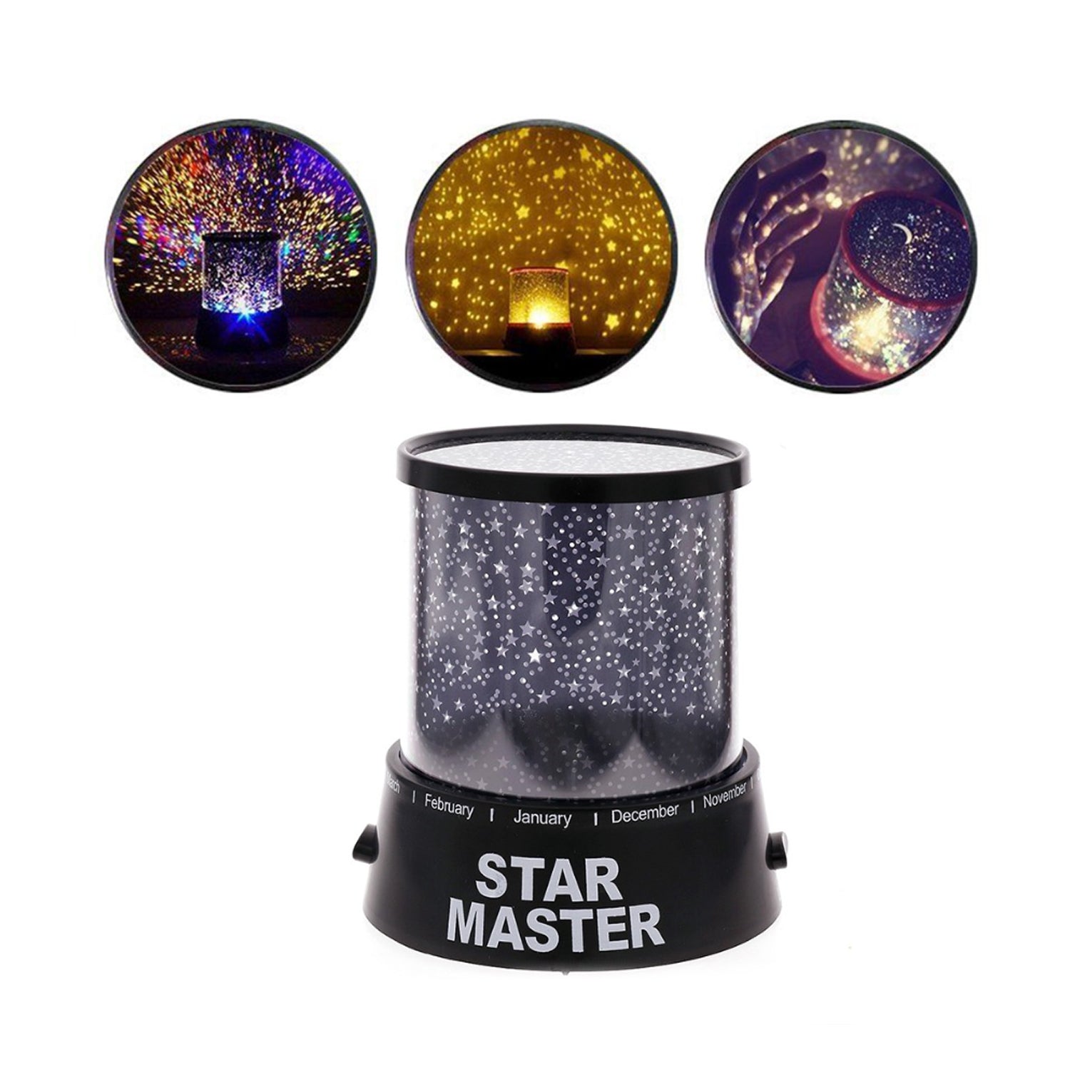 Star Night Light Projector Lighting USB Lamp Led Projection LED Night Eshaan Traders