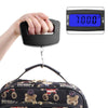 548 Black Digital Portable Luggage Scale with LCD Backlight (50 kg) DeoDap