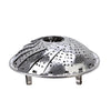 5350a Unique Design Stainless-Steel Heaviest vegetable ,Cooking Foldable Steamer Basket for Kitchen Utensils/Dish Drying Rack/Plate Stand/ Basket Eshaan Traders