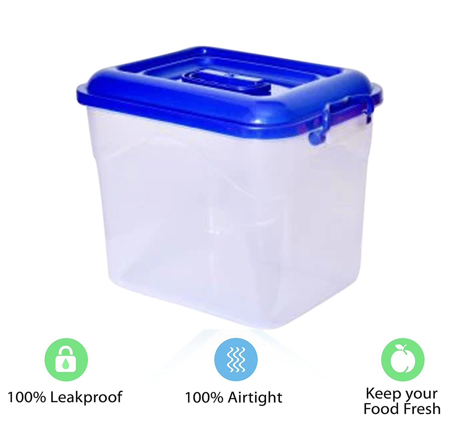 3718 Plastic Storage Container with Lid - 5.5kg DeoDap