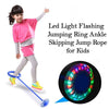 1665 Led Light Flashing Jumping Ring Ankle Skipping Jump Rope for Kids Eshaan Traders