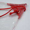 8005 Plastic Waterproof Pouch Transparent Stadium Bags Clear String Bag for Gym Concert Travel Beach Swimming Sport Eshaan Traders