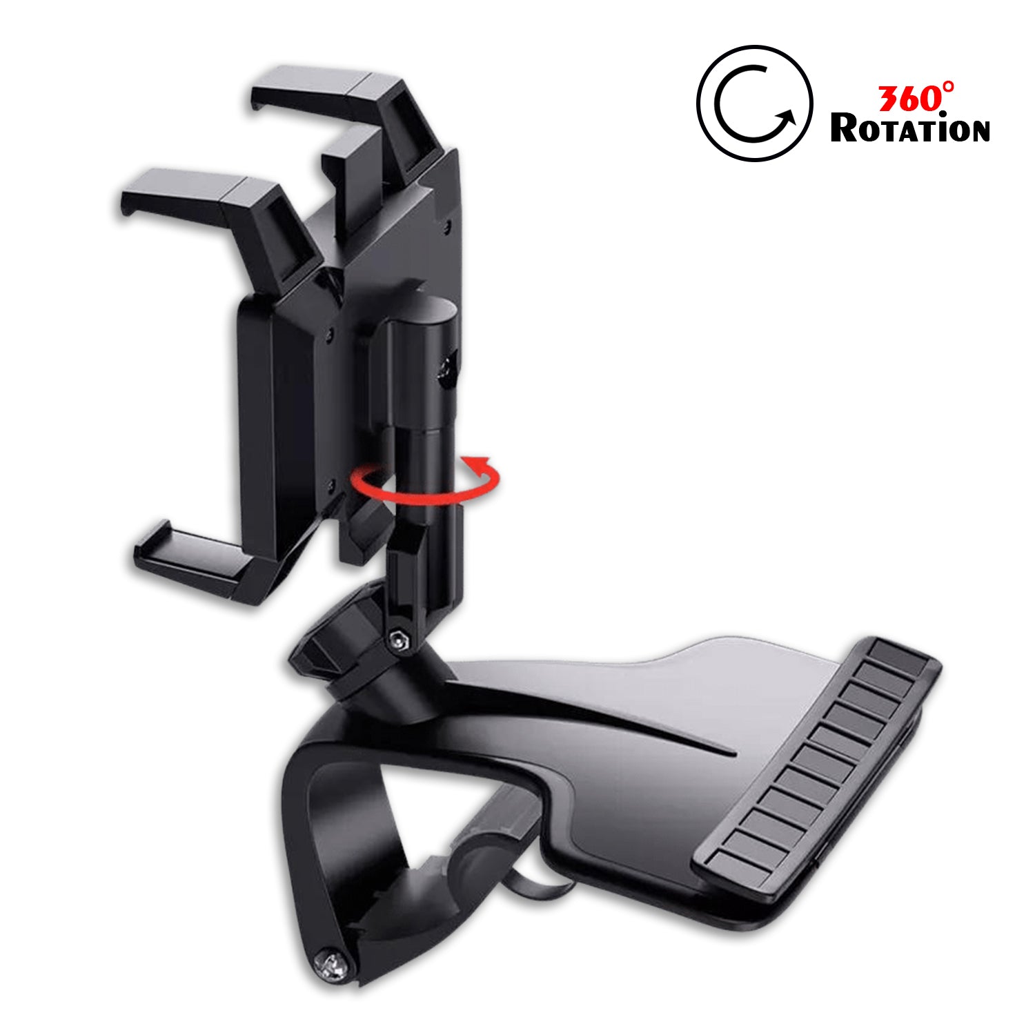 6281 Car Mobile Phone Holder Mount Stand with 360 Degree. Stable One Hand Operational Compatible with Car Dashboard. Eshaan Traders