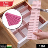 1164 Plastic Adjustable Grid Drawer Dividers Organizers Closet Straps For Home And Kitchen Drawer Use Eshaan Traders