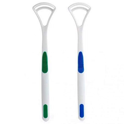 1235 New Hot Away Hand Scraper Fashion Tongue Cleaner Brush with Silica Handle Eshaan Traders