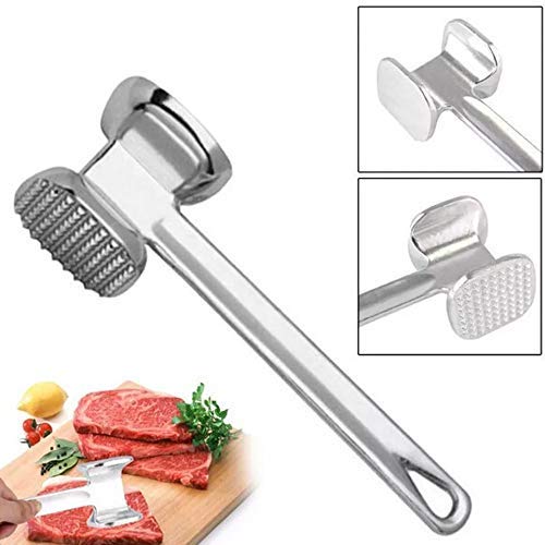 1595 Double Side Beaf Steak Mallet Meat Hammer Tool Aluminium High Quality Tool For Home & Restaurant Use Eshaan Traders