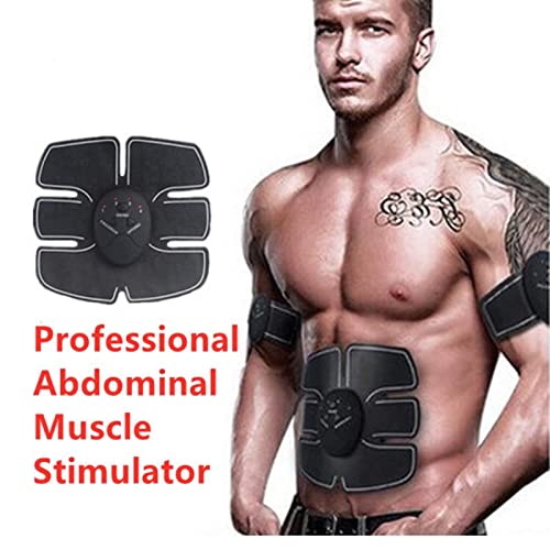 6918     6 Pack abs stimulator Wireless Abdominal and Muscle Exerciser Training Device Body Massager/6 pack abs stimulator charging battery/mart Fitness Abs Maker/Exerciser Training Device Eshaan Traders