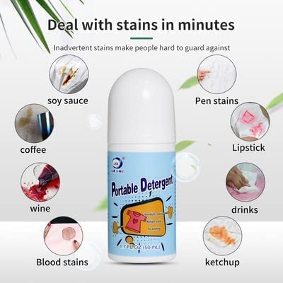 7933 Clothes Stain Remover Bead Design Emergency Stain Rescue Roller-ball Cleaner for Natural Fabric Removes Oil Almost All Types of Fabrics Eshaan Traders