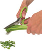 1651 MULTIFUNCTION VEGETABLE STAINLESS STEEL HERBS SCISSOR WITH 5 BLADES Eshaan Traders