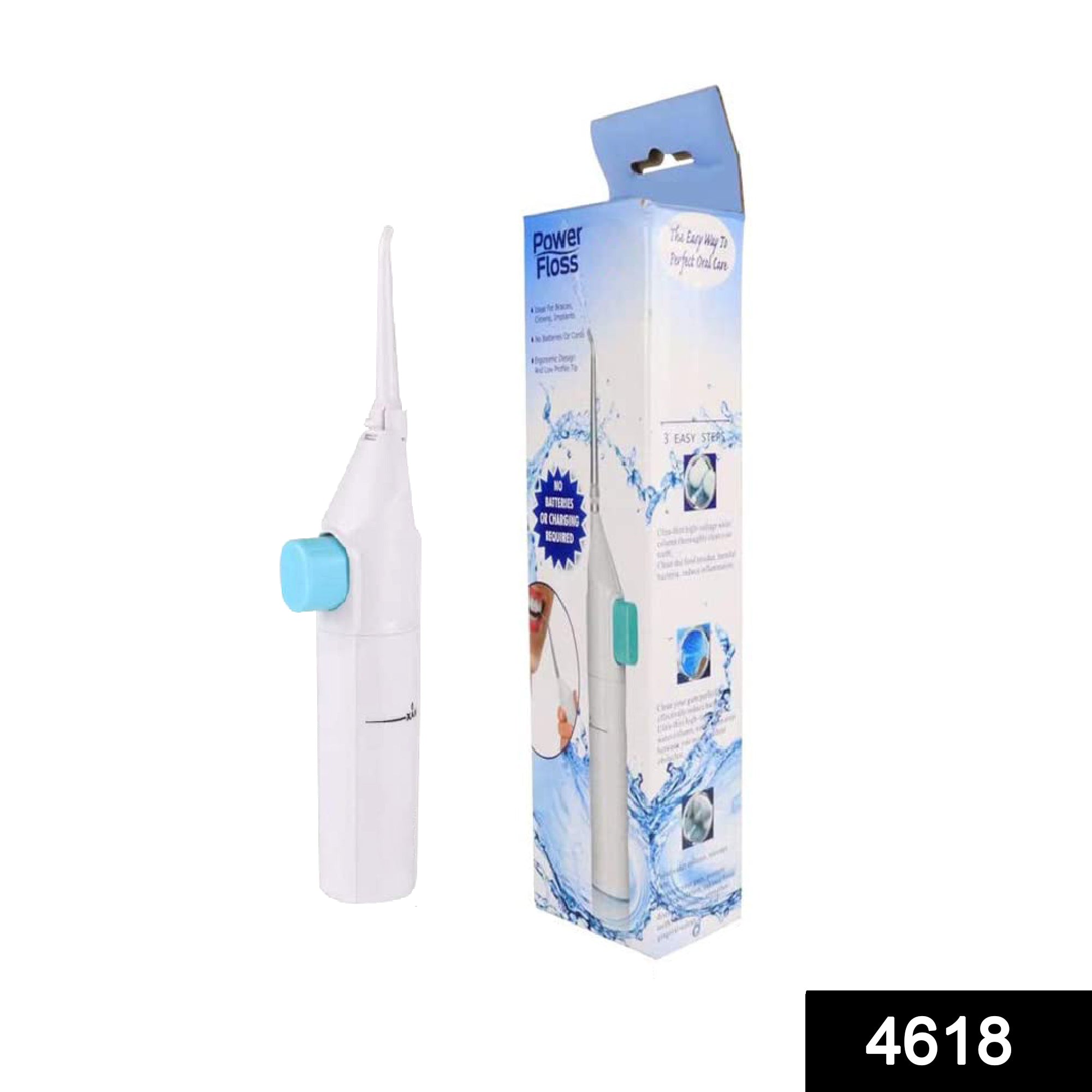 4618 Smart Water Flosser Teeth Cleaner For Cleaning Teeth Eshaan Traders