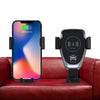 7042 Car Phone Holder Wireless Car Charger 10W Qi Fast Charging Car Charger Gravity Auto Clamping 360° Rotation Air Vent Car Mount Holder Eshaan Traders