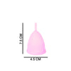 6112B REUSABLE MENSTRUAL CUP USED BY WOMENS AND GIRLS DURING THE TIME OF THEIR MENSTRUAL CYCLE Eshaan Traders