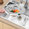 0701 Medium Size Stainless Steel Sink Strainer Kitchen Drain Basin Filter Stopper Drainer Eshaan Traders